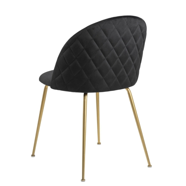 Krzesło Louise Black /Gold - ACTONA