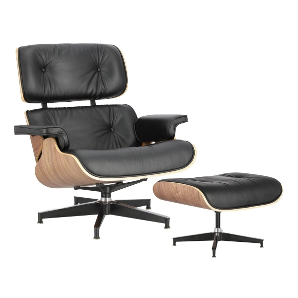 Fotel Vip czarny/walnut/standard base TP - D2 DESIGN