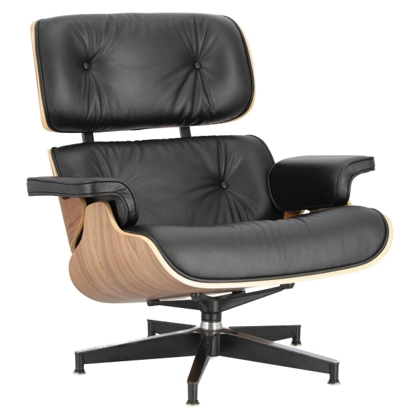 Fotel Vip czarny/walnut/standard base TP - D2 DESIGN