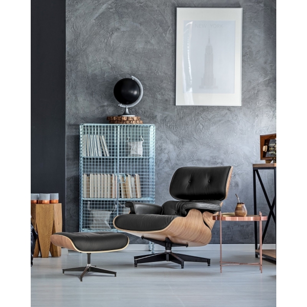Fotel Vip czarny/walnut/standard base TP - D2 DESIGN
