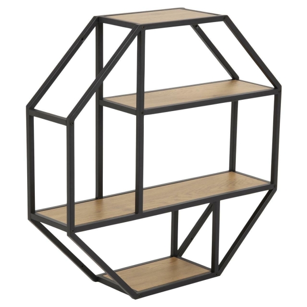 Półka Seaford Octagon dąb - ACTONA