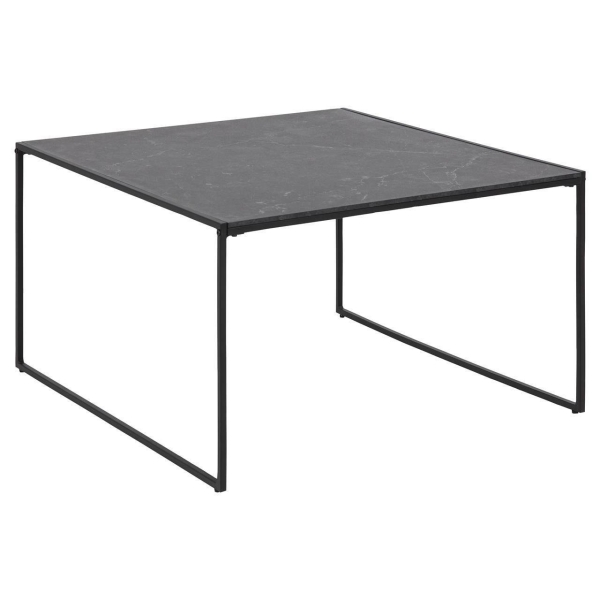 Stolik kawowy Infinity black 80x80 - Intesi
