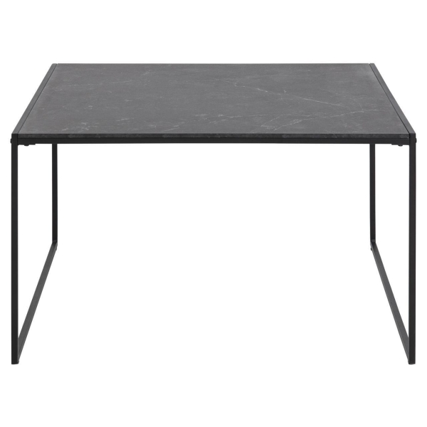 Stolik kawowy Infinity black 80x80 - Intesi