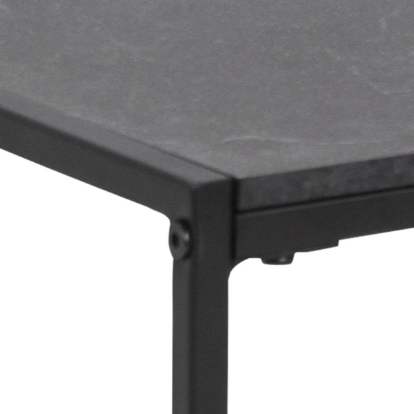 Stolik kawowy Infinity black 80x80 - Intesi