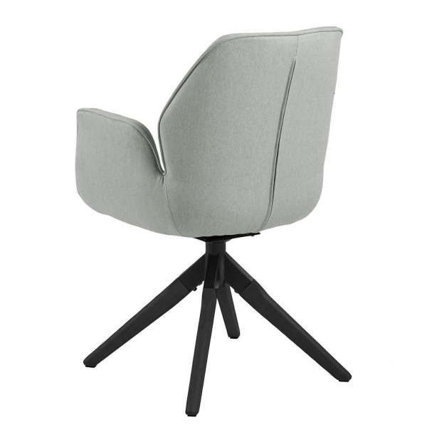 Krzesło obrotowe Aura light grey /blackauto return - ACTONA