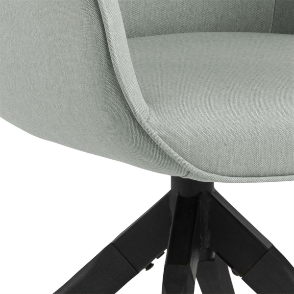 Krzesło obrotowe Aura light grey /blackauto return - ACTONA