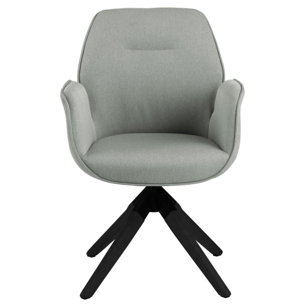 Krzesło obrotowe Aura light grey /blackauto return - ACTONA