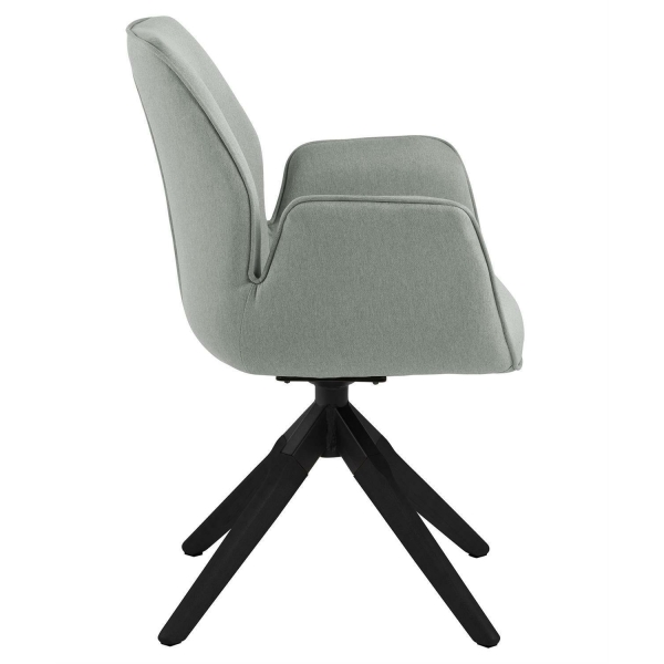 Krzesło obrotowe Aura light grey /blackauto return - ACTONA