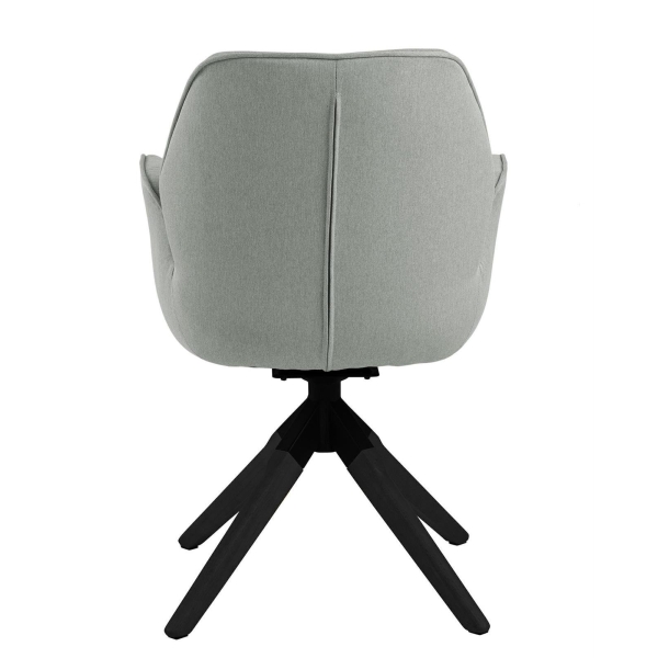 Krzesło obrotowe Aura light grey /blackauto return - ACTONA