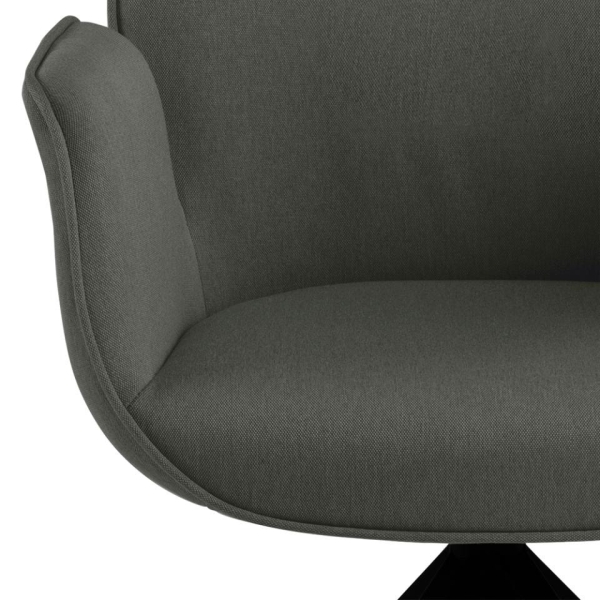Krzesło obrotowe Aura dark grey /black auto return - ACTONA