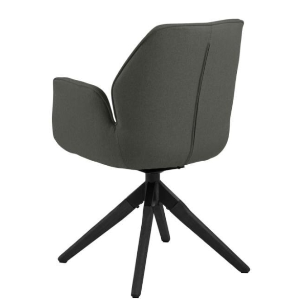 Krzesło obrotowe Aura dark grey /black auto return - ACTONA