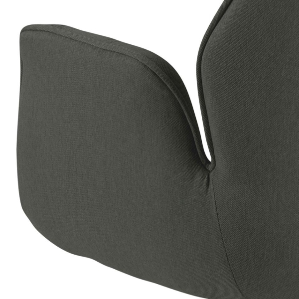 Krzesło obrotowe Aura dark grey /black auto return - ACTONA