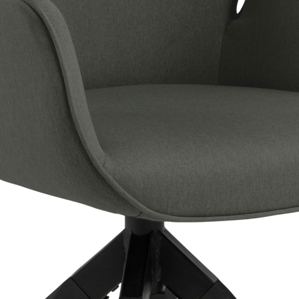 Krzesło obrotowe Aura dark grey /black auto return - ACTONA
