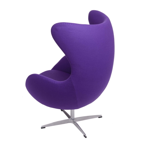 Fotel Jajo fioletowy kaszmir 4 Premium - D2 DESIGN