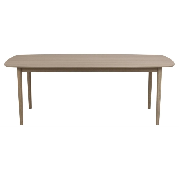 Stół Aston dąb bielony 100x210 cm - ACTONA