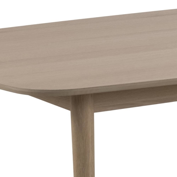 Stół Aston dąb bielony 100x210 cm - ACTONA