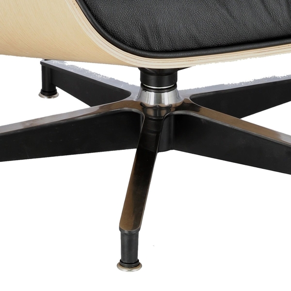 Fotel Vip czarny/natural oak/standard ba se - D2 DESIGN