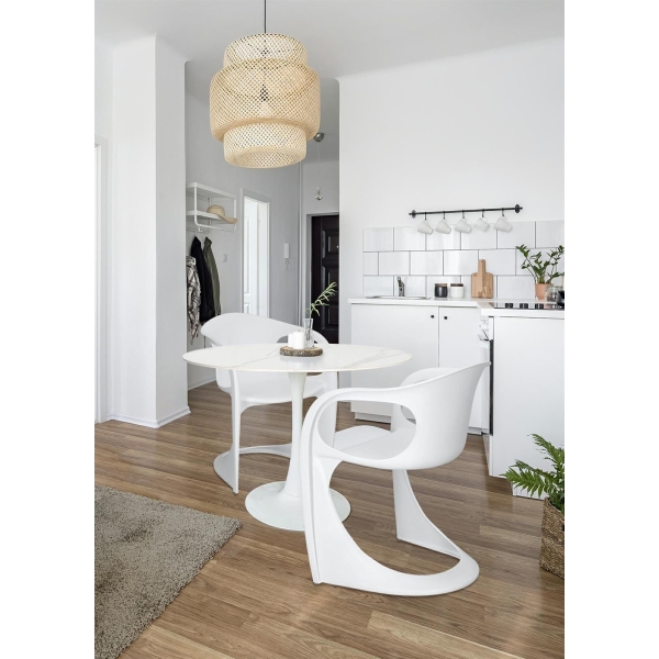 Stół Simplet Skinny Premium Stone White 90cm