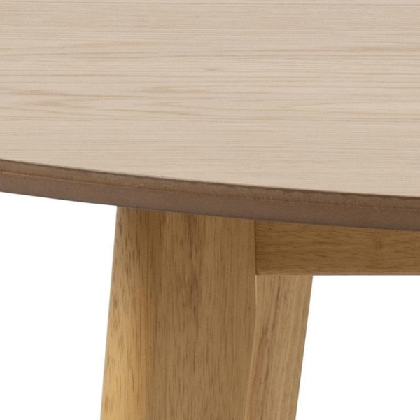 Stół do jadalni Actona Roxby okrągły 140 cm naturalny, nierozkładany
