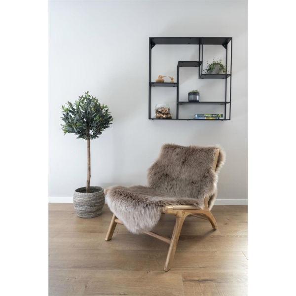 Fotel Derby teakowy technorattan - House Nordic