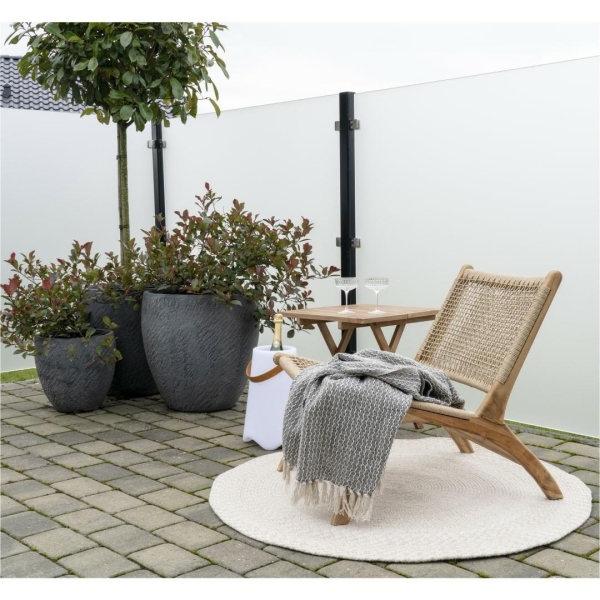 Fotel Derby teakowy technorattan - House Nordic