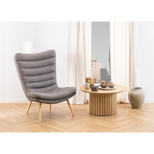 Stolik kawowy Yale 80cm dąb - ACTONA