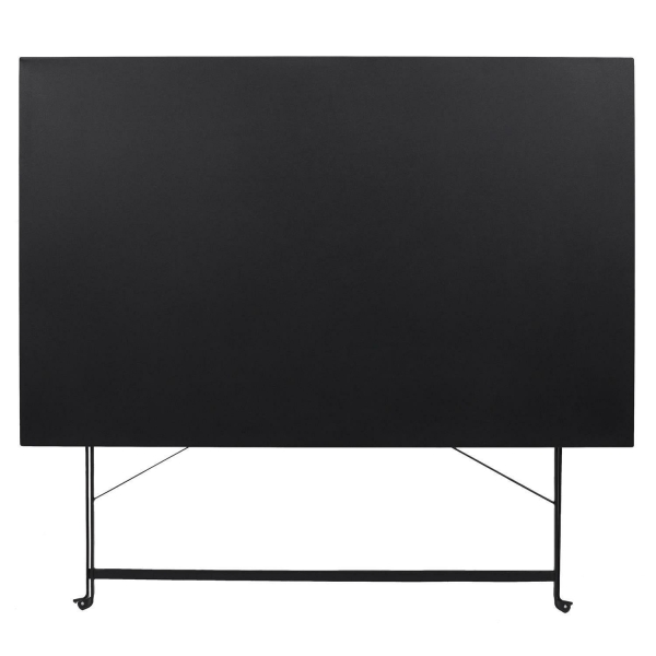 Stół składany Palermo czarny 70x110 cm - Intesi