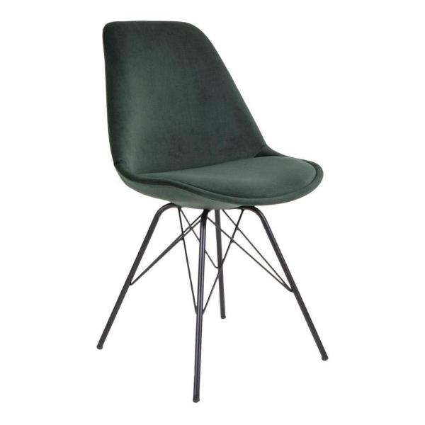 Krzesło Oslo Velvet zielone ciemne - House Nordic