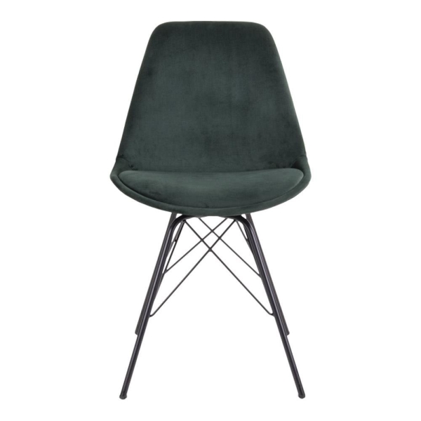 Krzesło Oslo Velvet zielone ciemne - House Nordic
