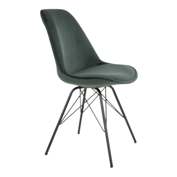 Krzesło Oslo Velvet zielone ciemne - House Nordic