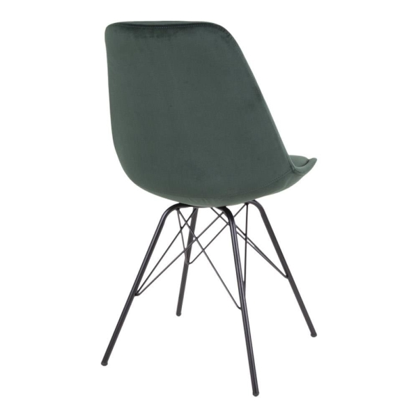 Krzesło Oslo Velvet zielone ciemne - House Nordic