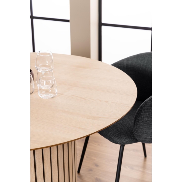 Stół Linley 120cm dąb bielony - ACTONA
