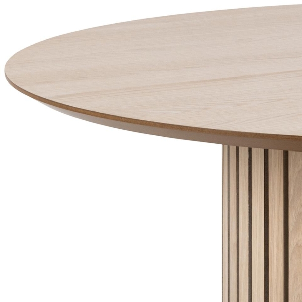 Stół Linley 120cm dąb bielony - ACTONA