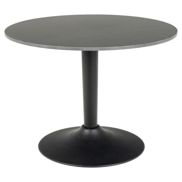 Stolik kawowy 90cm Malta czarny - ACTONA