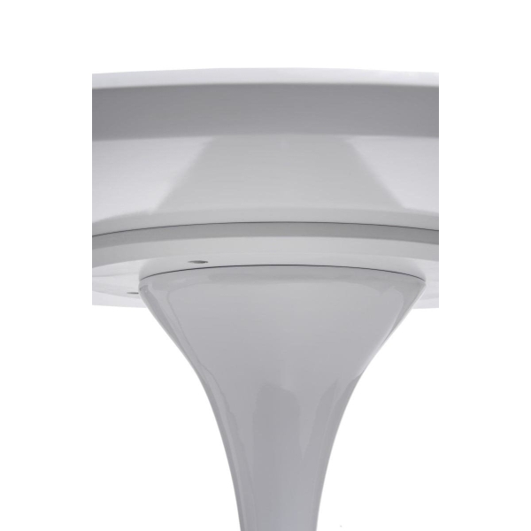 Stół Fiber o90 biały MDF - D2 DESIGN