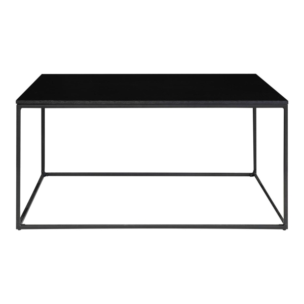 Stolik kawowy Vita czarny 60x90cm - House Nordic
