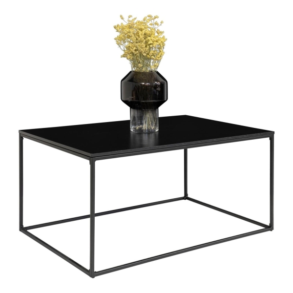 Stolik kawowy Vita czarny 60x90cm - House Nordic