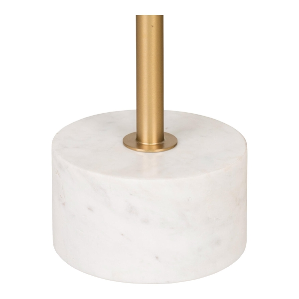 Stolik kawowy Lecco 51cm złoty - House Nordic
