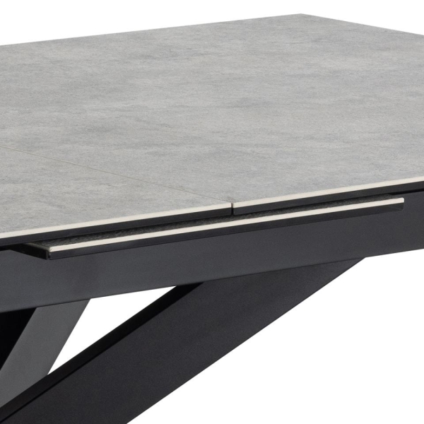 Stół Irwine 168/210x90cm grey Anista - ACTONA
