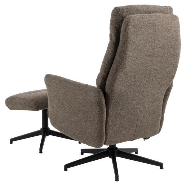Fotel obrotowy London taupe Monza 40 - ACTONA