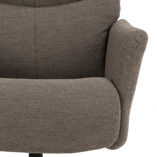 Fotel obrotowy London taupe Monza 40 - ACTONA