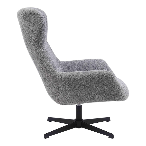 Fotel Bescia szary z funkcją auto return - House Nordic