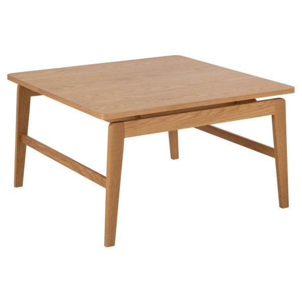 Stolik kawowy Essex 80x80cm dąb - ACTONA