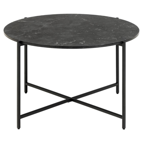 Stolik kawowy Lamoine 70cm czarny - ACTONA