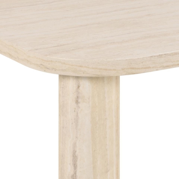 Stolik kawowy Solano 100x75cm trawertyn - ACTONA