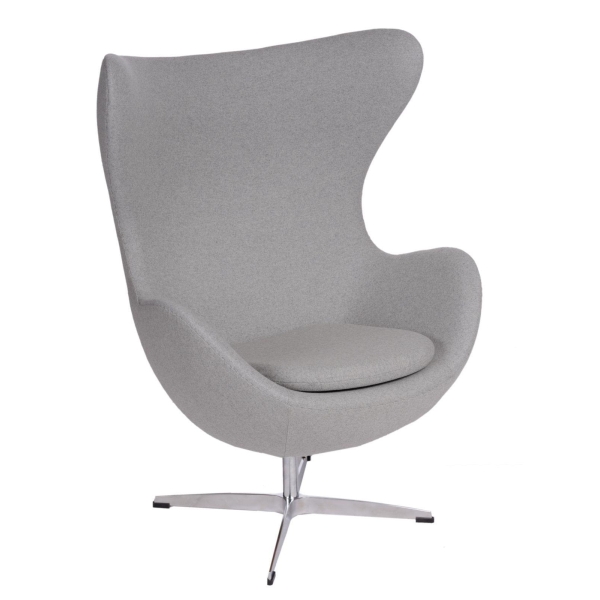 Fotel Jajo popielaty 129 Premium - D2 DESIGN