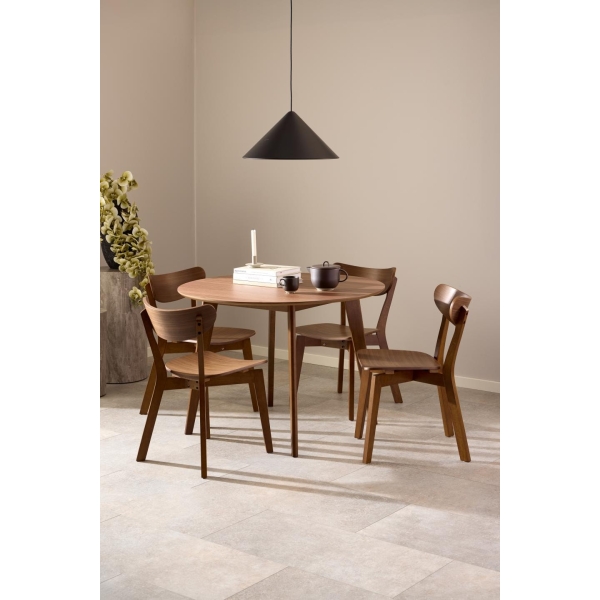 Stół Roxby 105cm orzech - ACTONA
