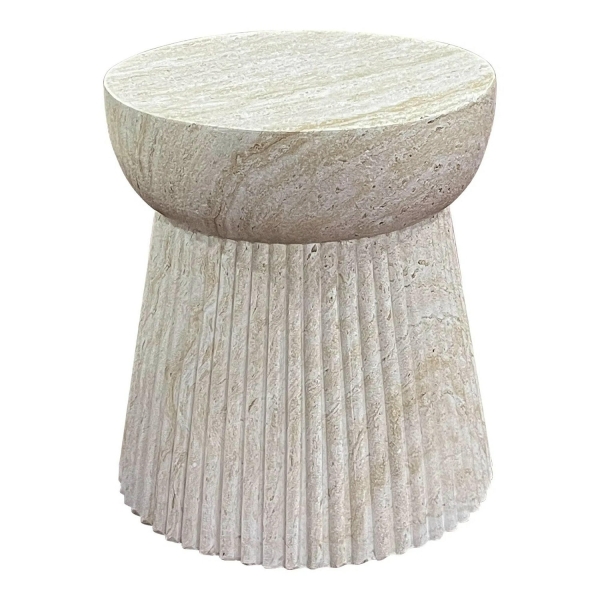 Stolik kawowy Bonn 37cm kamień - House Nordic