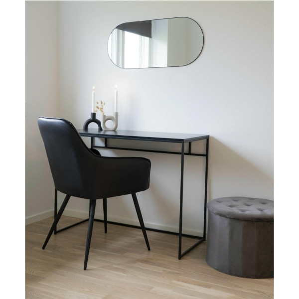 Krzesło Harbo czarne PU/ czarne - House Nordic