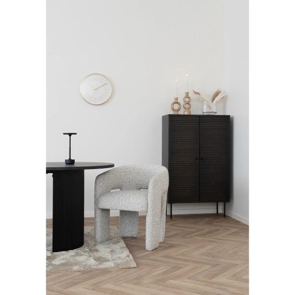 Krzesło Monroe beżowe tapicerowane - House Nordic